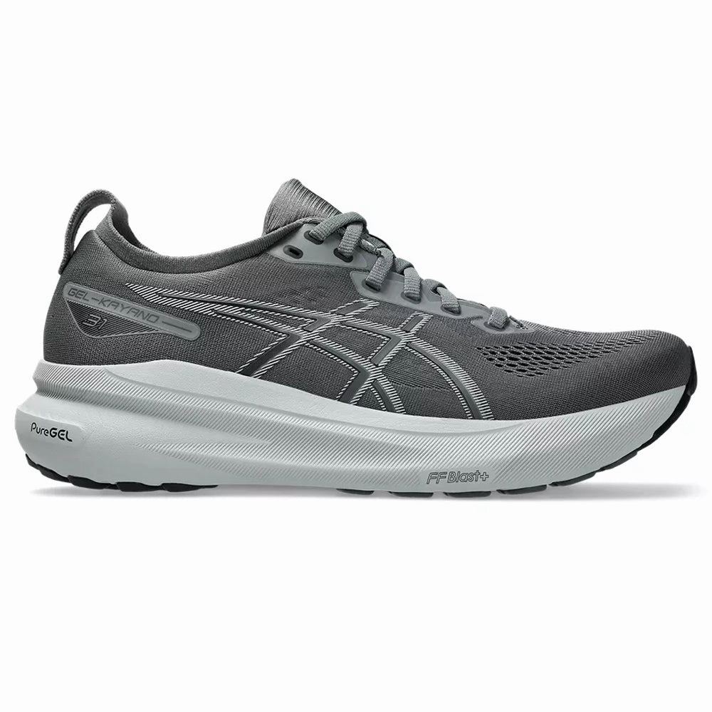 Asics Japan Wrestling Shoes Men's Asics Gel-Kayano 31, Steel Grey/Piedmont Grey, 12 D Medium