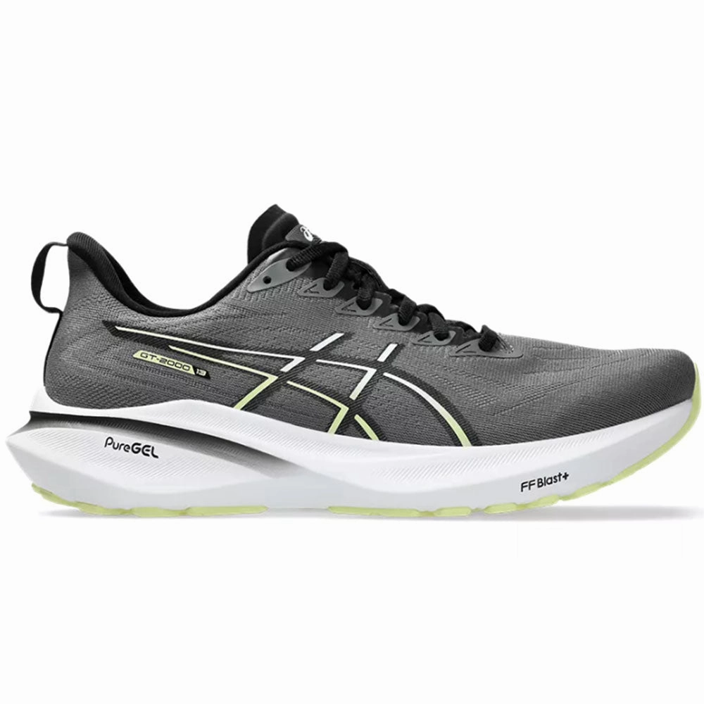 Asics Supportive Running Shoes Men's Asics GT-2000 13, Carbon/Black, 8 D Medium