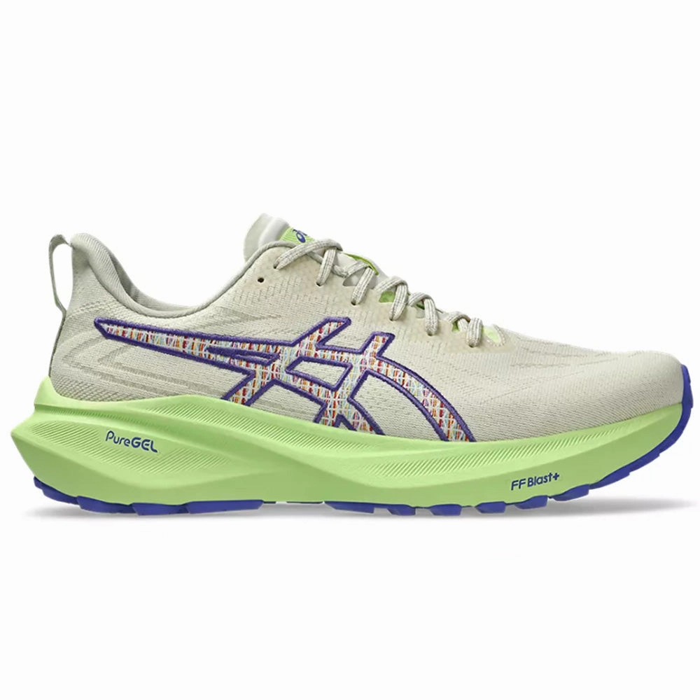 Asics Shoes Patriot 13 Men's Asics GT-2000 13 TR, Nature Bathing/Lime Green, 10.5 D Medium