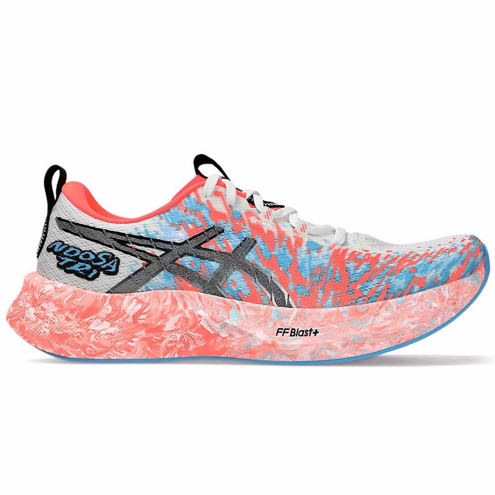 Best Asics Long Run Shoe Men's Asics Noosa Tri 16, White/Sunrise Red, 10.5 D Medium