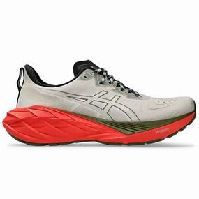 List Of Asics Running Shoes Men's Asics Novablast 4 TR, Nature Bathing/Red Snapper, 13 D Medium