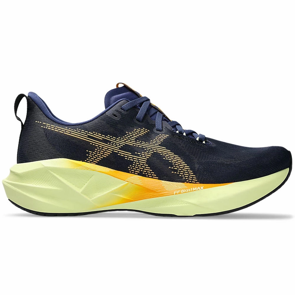 Asics Gel 1130 Running Shoes Men's Asics Novablast 5, Indigo Blue/Amber, 12.5 D Medium