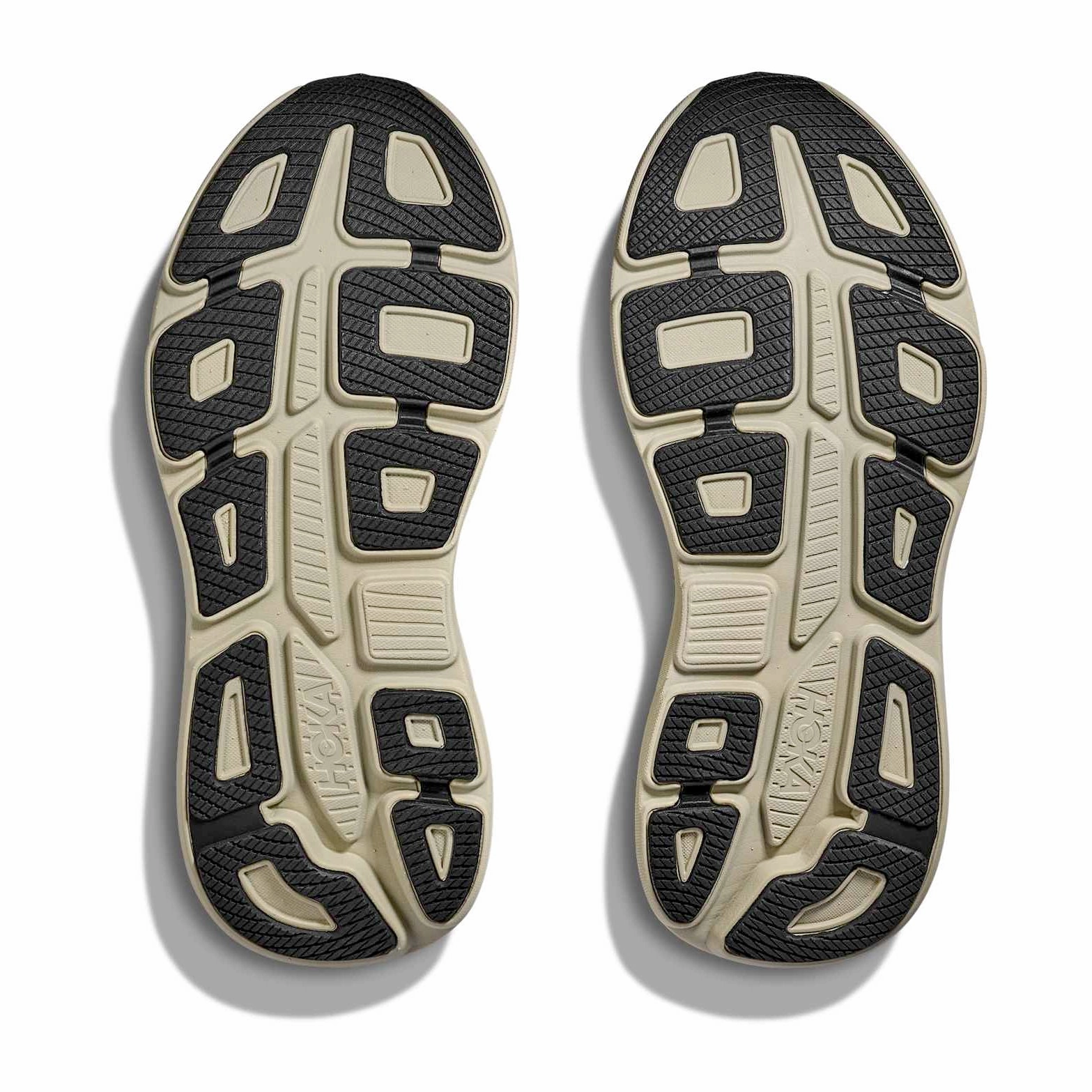 Men's Bondi 9 Running Shoes Grassland / Oyster Mushroom Best Shin Splints