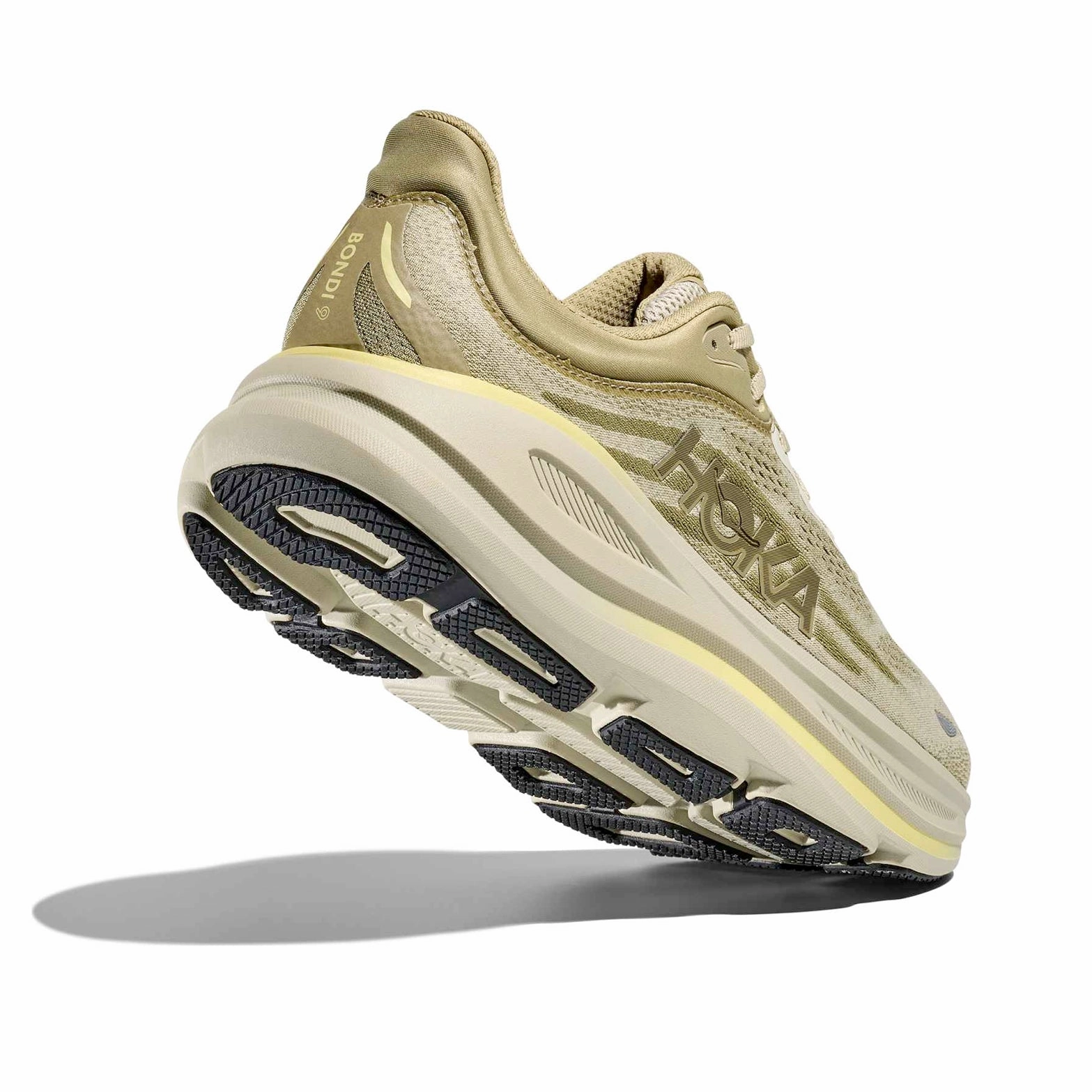 Nordstrom Rack Men's Bondi 9 Running Shoes Grassland / Oyster Mushroom