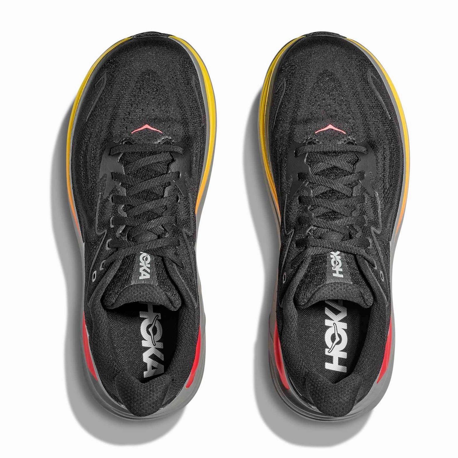 Amsterdam Men's Clifton 10 Running Shoes Black / Galactic Grey