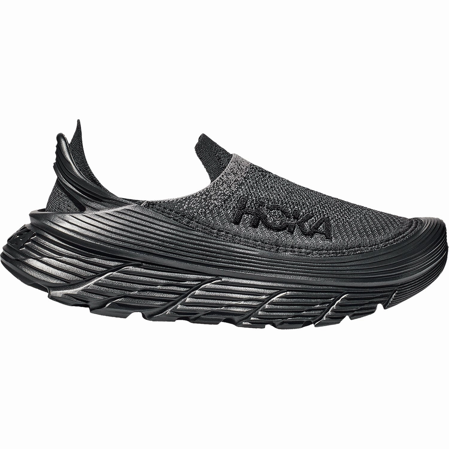 Around Me Men's Hoka Restore TC, Black/Black, 13 D Medium