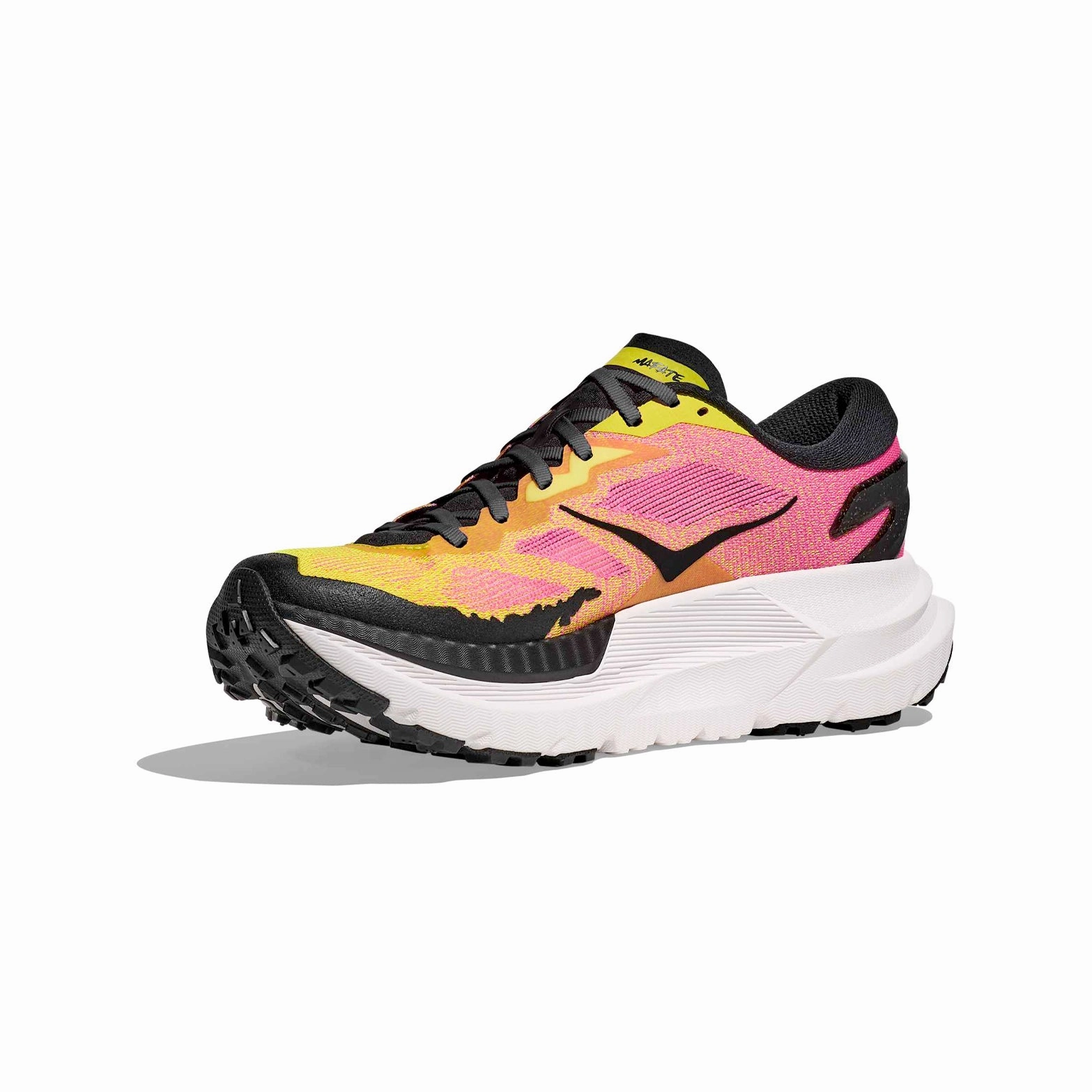 Shoes Women Walking Men's Mafate X Trail Running Shoes Neon Hoka Citrus / Neon Rose