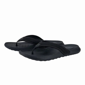 Sandals Montego Bay Montego Bay Jamaica Men's Myers Flip Classic Flip Flop In Black/black