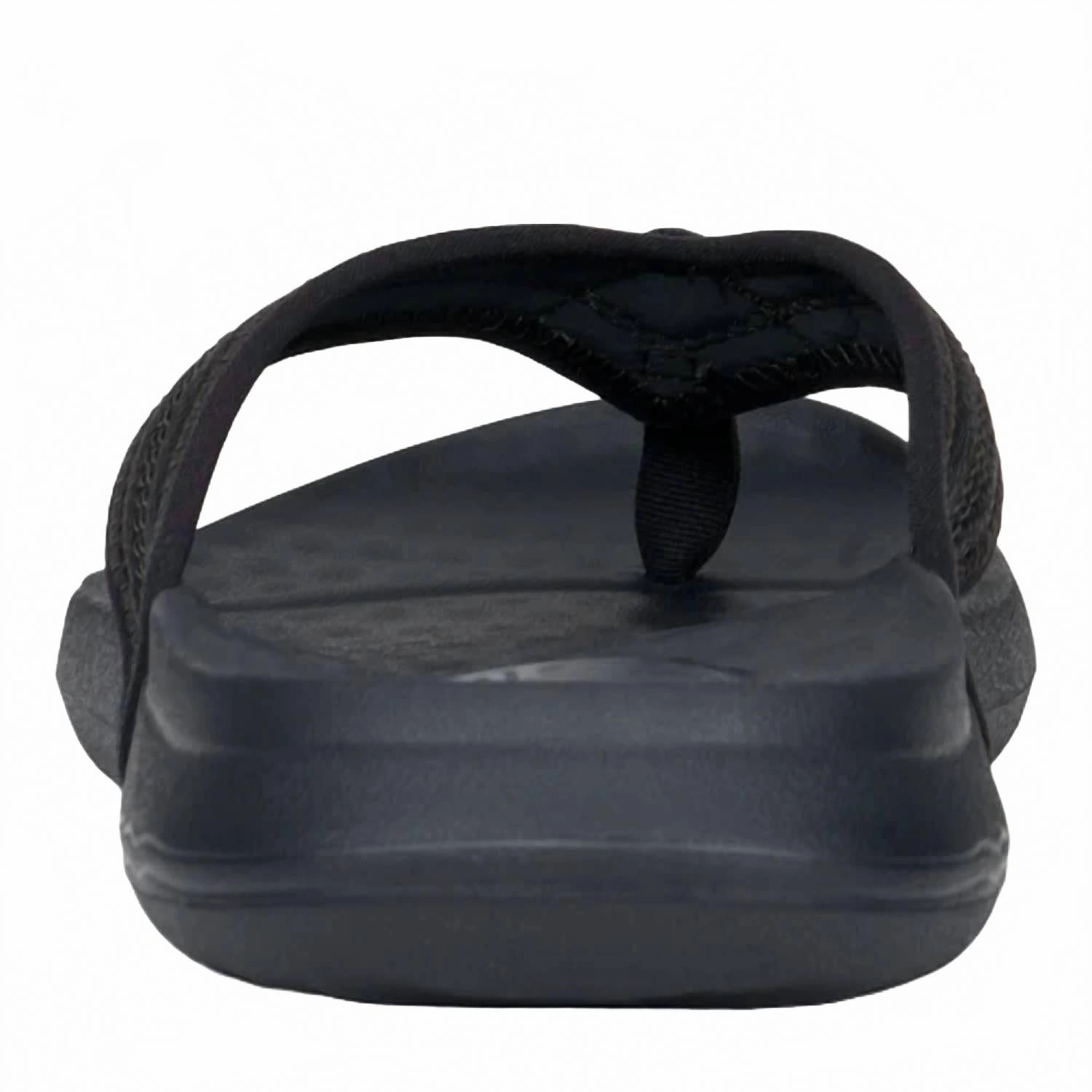 T Strap Sandals Heels Men's Myers Flip Classic Flip Flop In Black/black