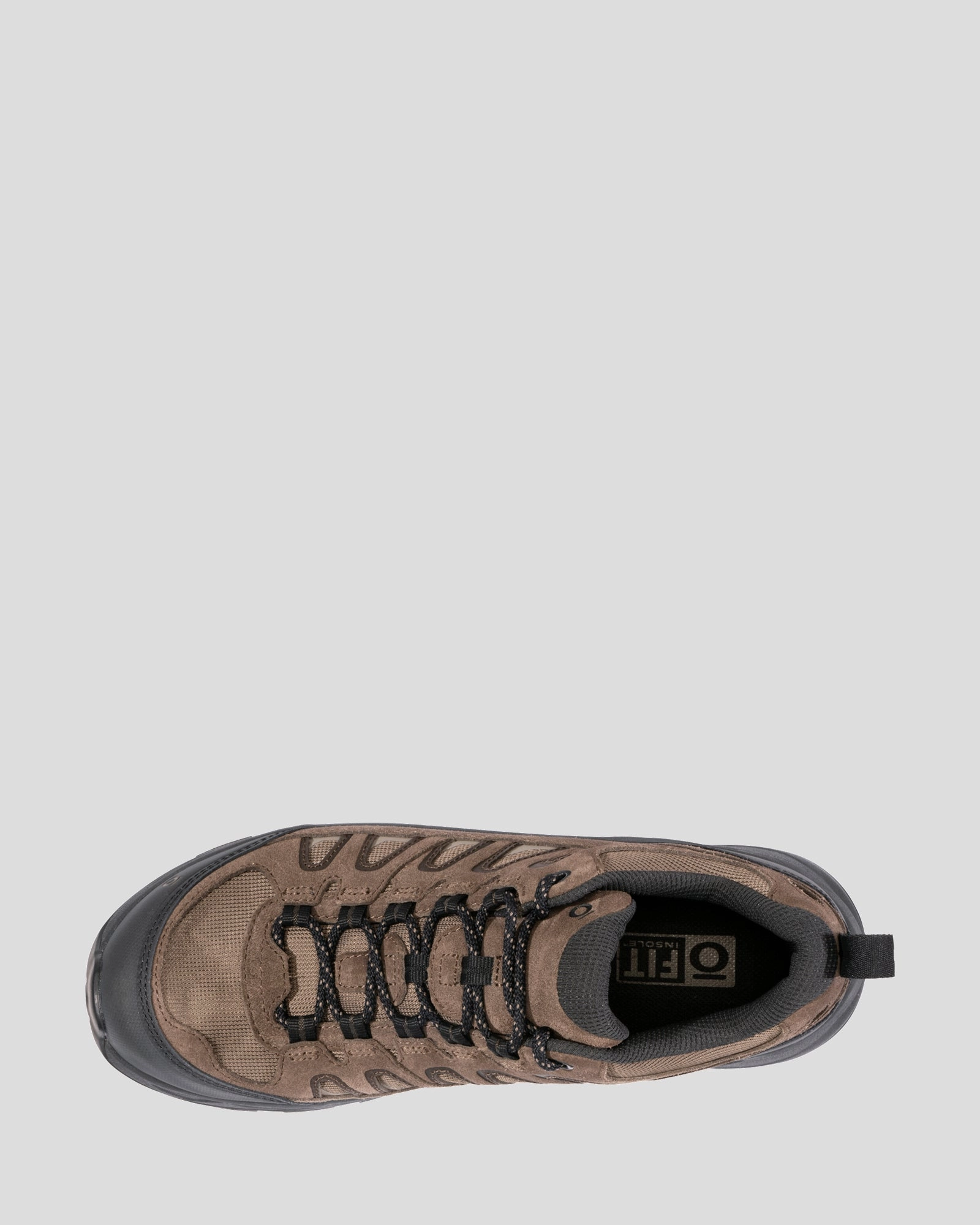 Men's Oboz Sawtooth Ascent Low B-DRY Shoes - Classic Brown Low Rise Hiking Shoes