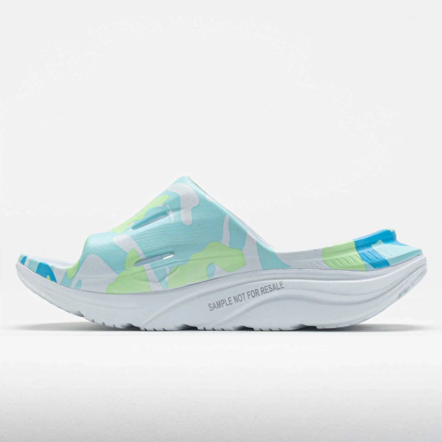 Men's Ora Recover Slide 3 Sandals In Illusion White Bottom Sandals