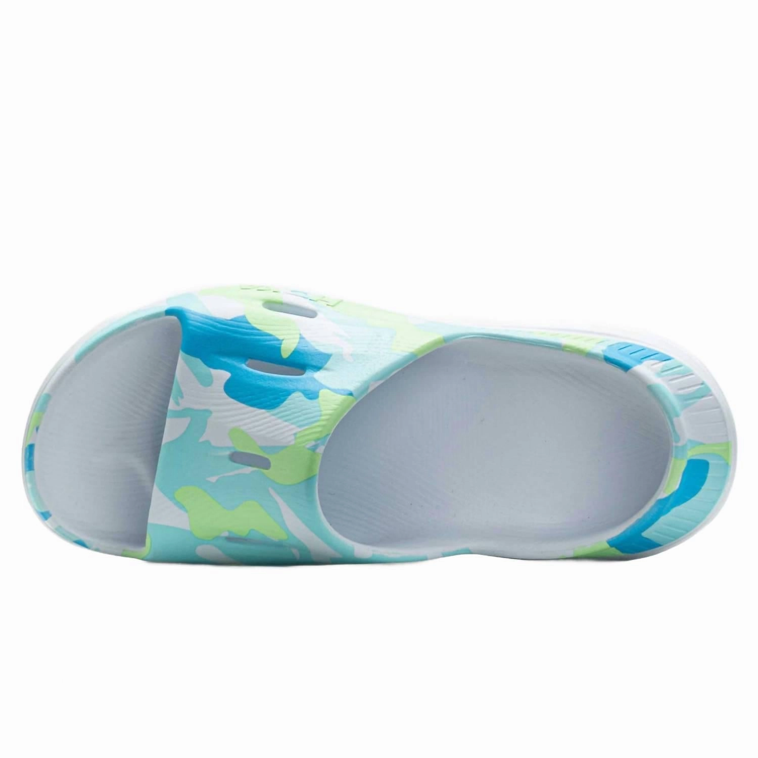 Men's Ora Recover Slide 3 Sandals In Illusion White Aqua Shoes Sandals