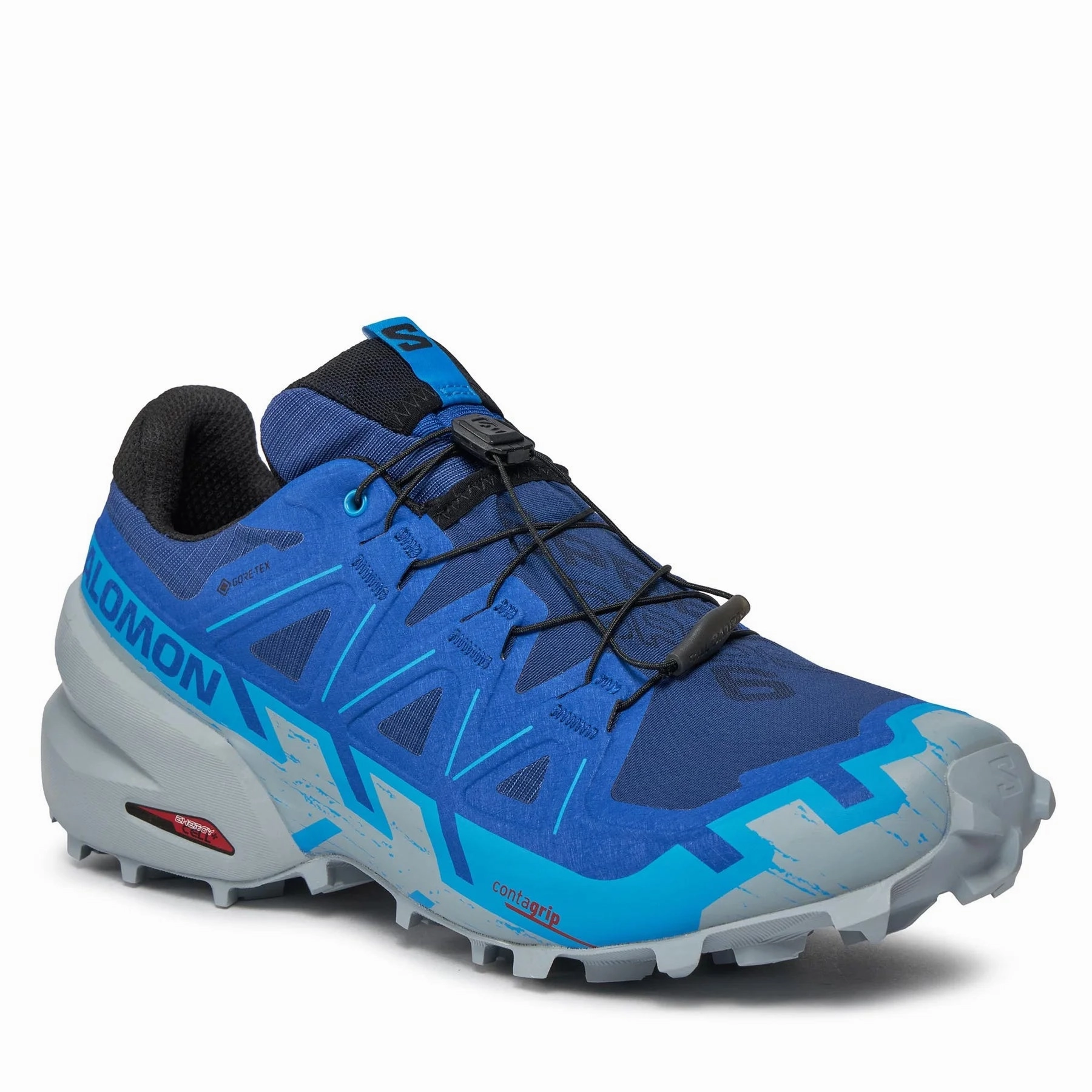 Running Shoe Store Men's Salomon Speedcross 6 GTX Blue Print / Ibiza Blue / Quarry
