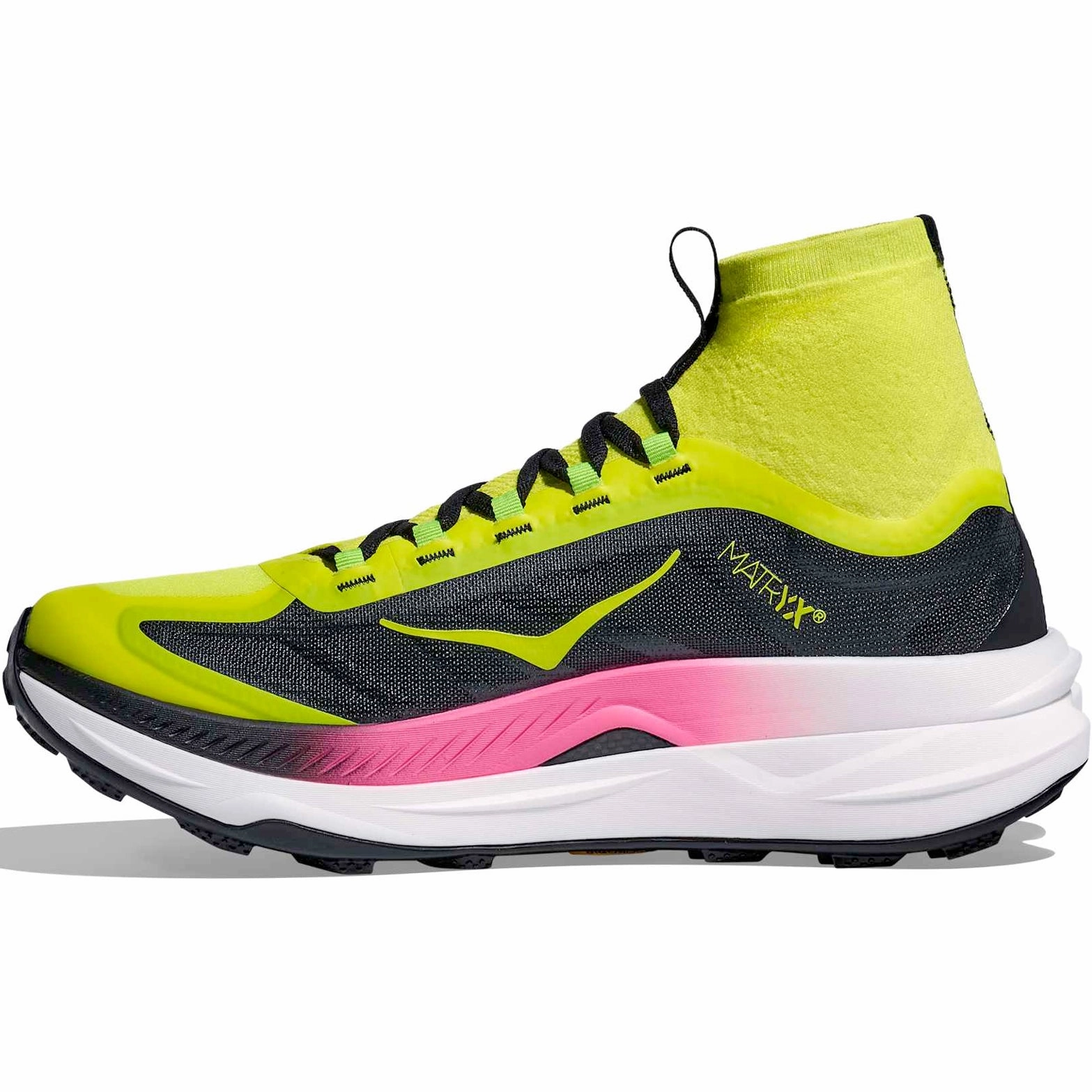 Sioux Falls Men's Tecton X 3 Trail Running Shoes Neon Hoka Citrus / Black