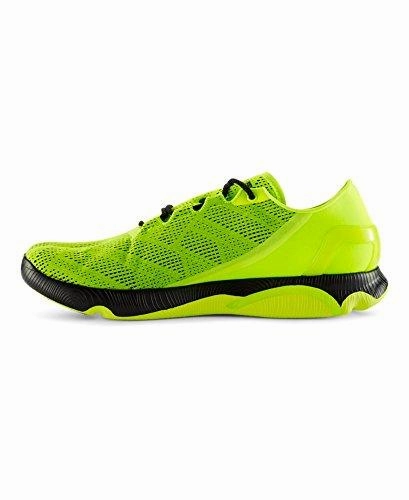 Reebok Nanoflex Training Shoes Men Ua Speedform Apollo Vent Running Shoes 8.5 HighVis Yellow