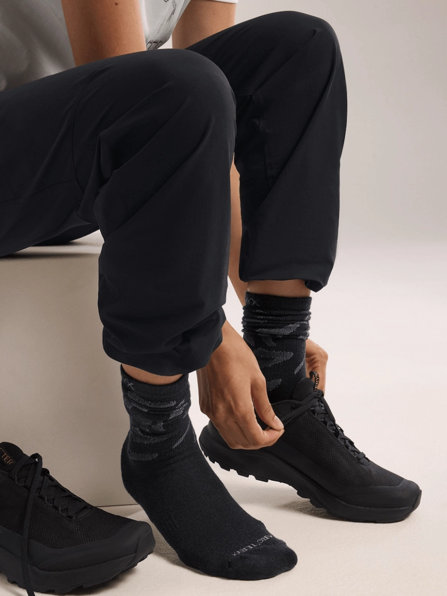 Climbing Shoes Intermediate La Sportiva Merino Wool Grotto Mid Sock