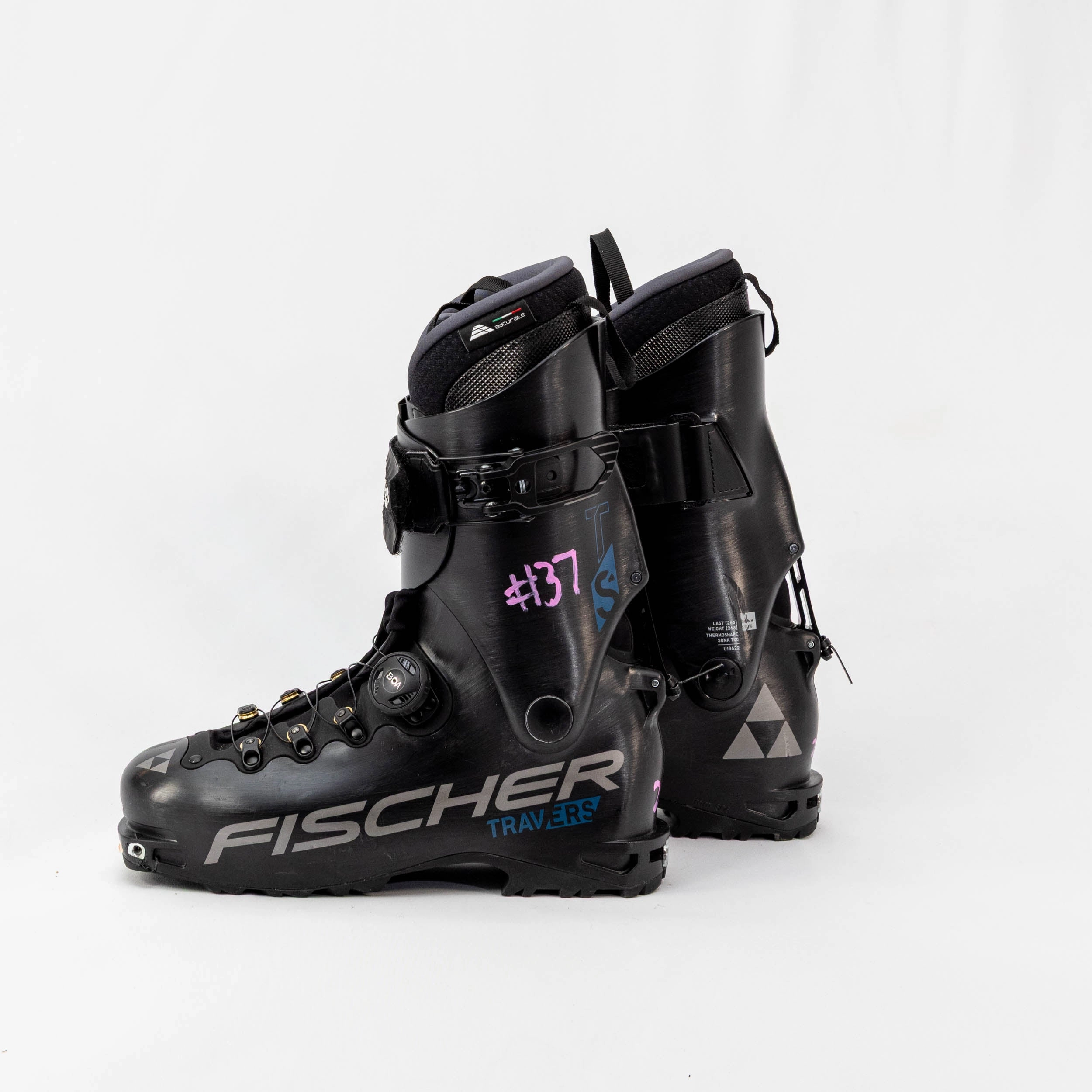 Snow Boots For Extreme Cold Fischer Travers 28.5 24/25 Demo Fleet #37