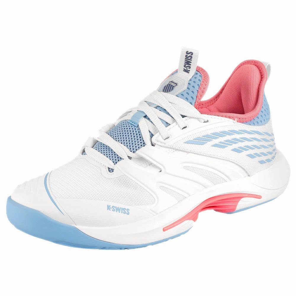 Best Travel Tennis Shoes K-Swiss Women's Speed Trac - Bright White/Open Air