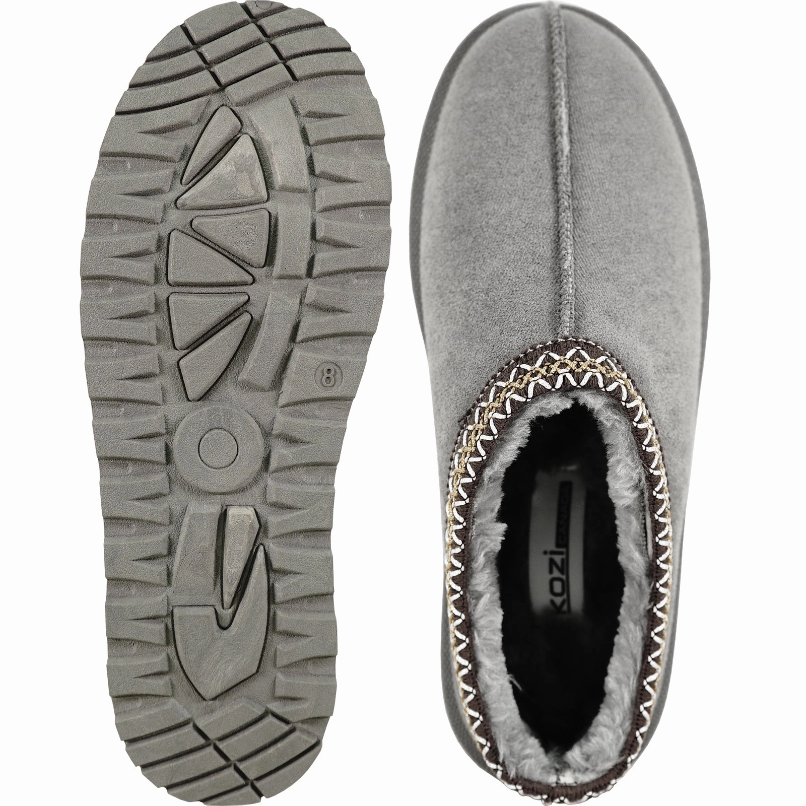 KOZI Women Boot Maggie-6 Ankle Snow Boot Grey Everest Snow Boots