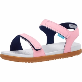 Native Shoes Kids Charley Princess Pink / Shell White / Toffee Brown  63109100-5959 Toddler Plae Waterproof Shoes