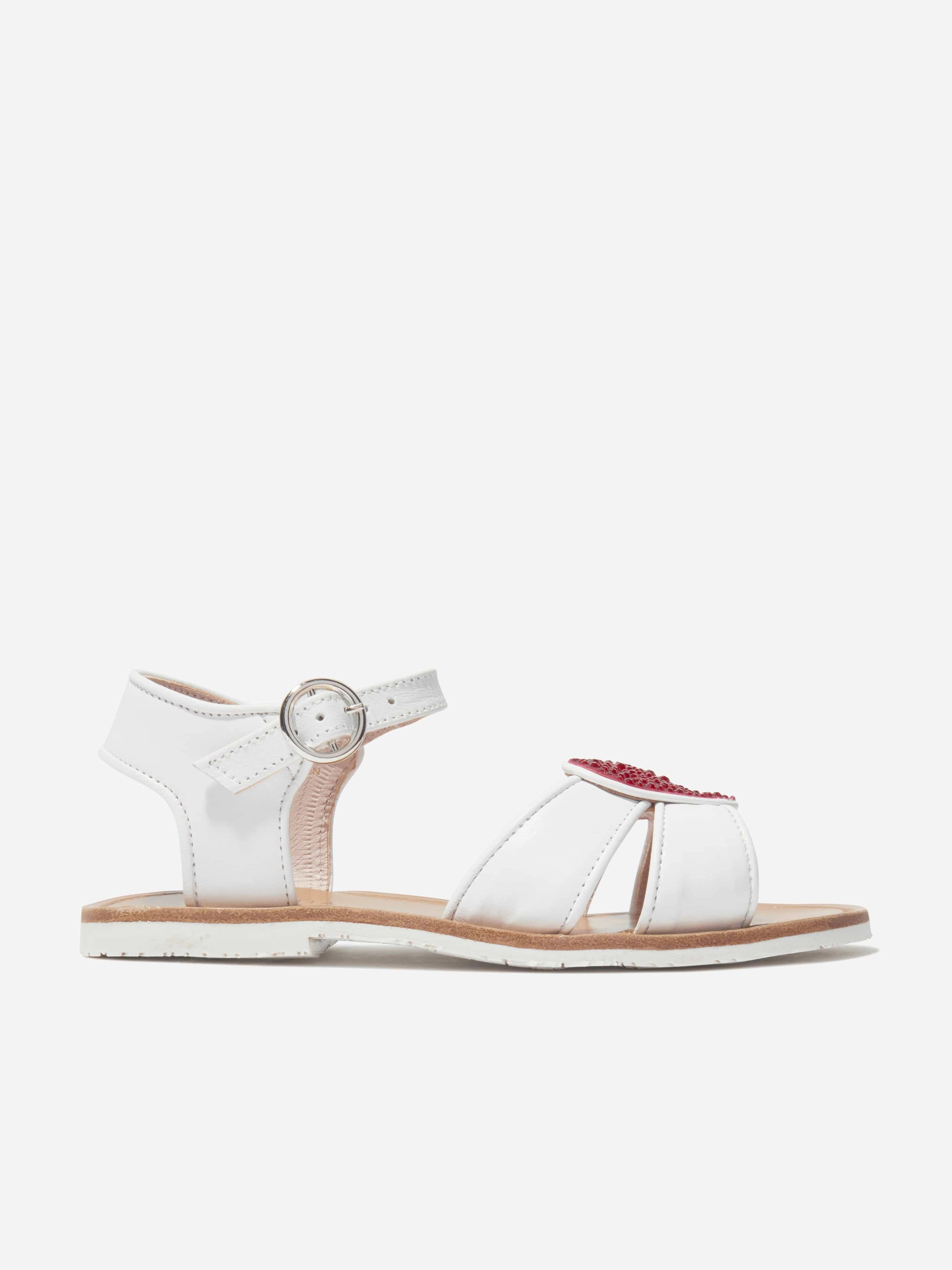 Cookout Sandals Sophia Webster Girls Amora Sandals in White