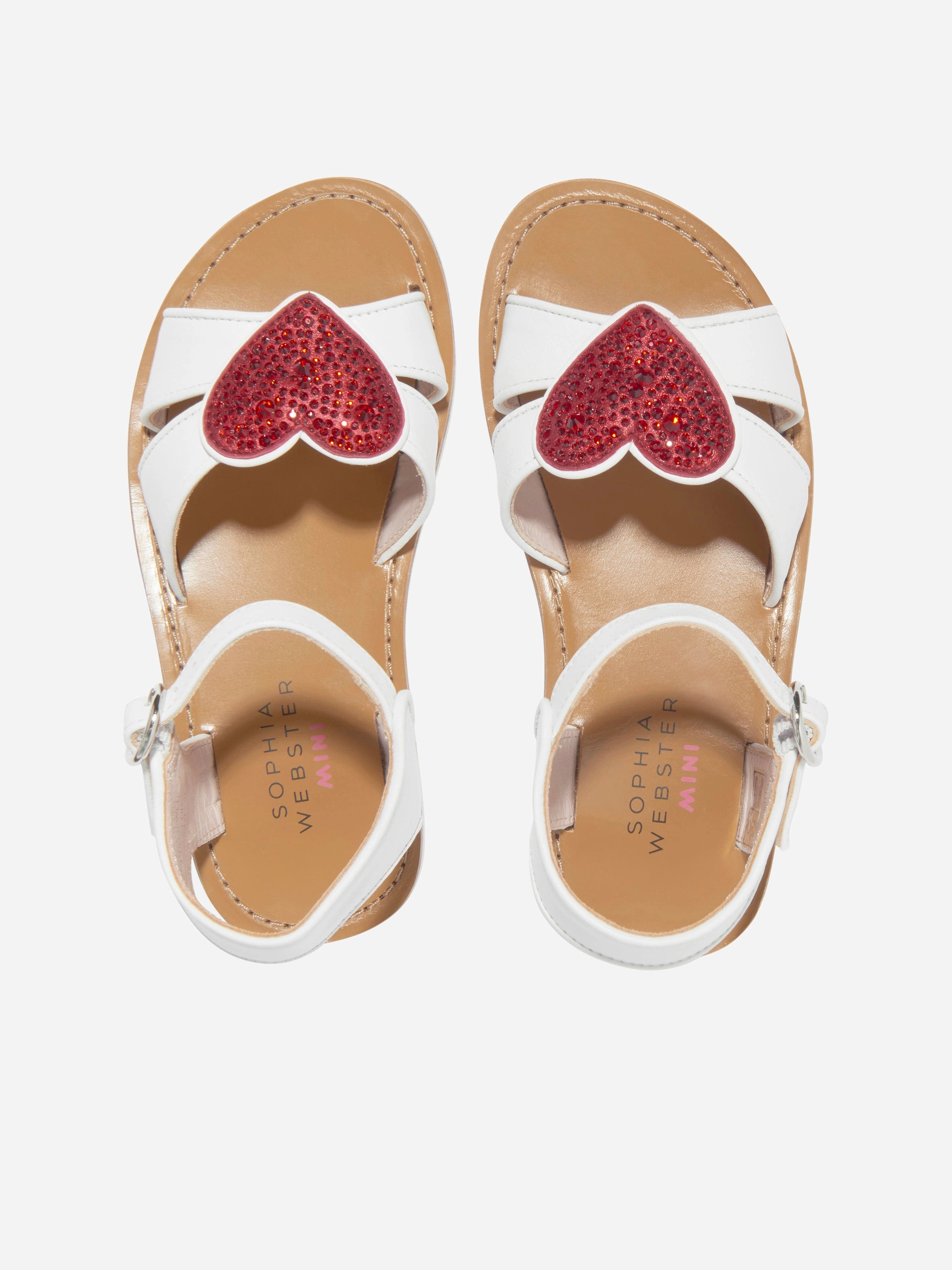 Bare Paws Sandals Sophia Webster Girls Amora Sandals in White