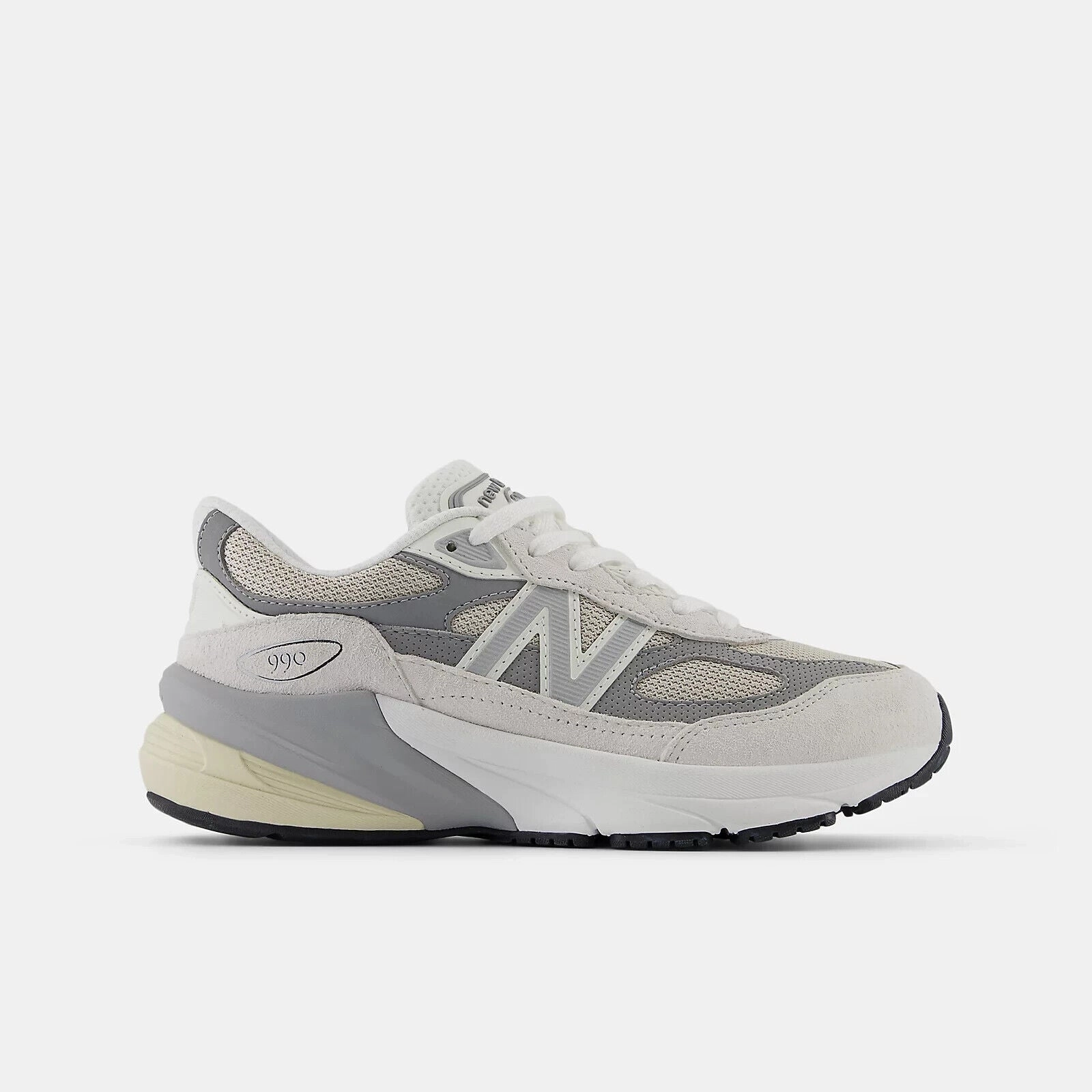 New Balance 990v6 GC990NC6 Sneaker Kids  Marblehead White Running Shoes RHS4105 Waterproof Spray For Shoes Nearby