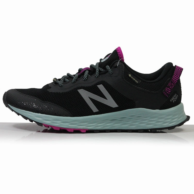 Top Ten Running Shoes New Balance Fresh Foam Arishi Gore-Tex Women's Trail Running Shoe - Black/Poison Berry