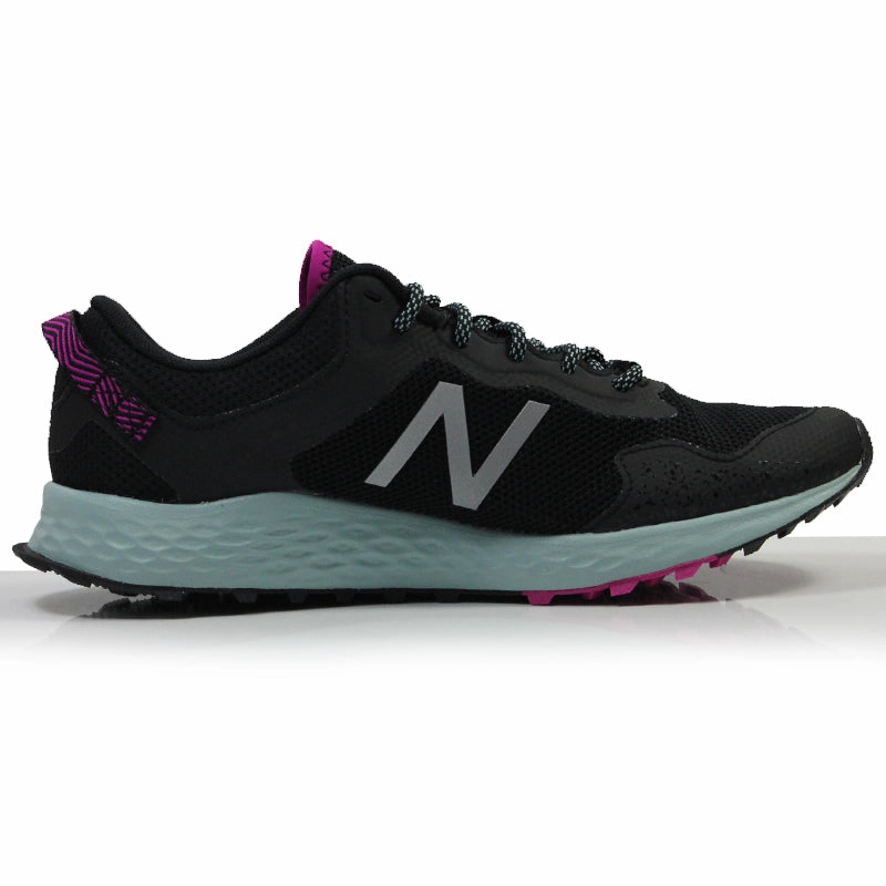 New Balance Fresh Foam Arishi Gore-Tex Women's Trail Running Shoe - Black/Poison Berry Memory Foam Running Shoes