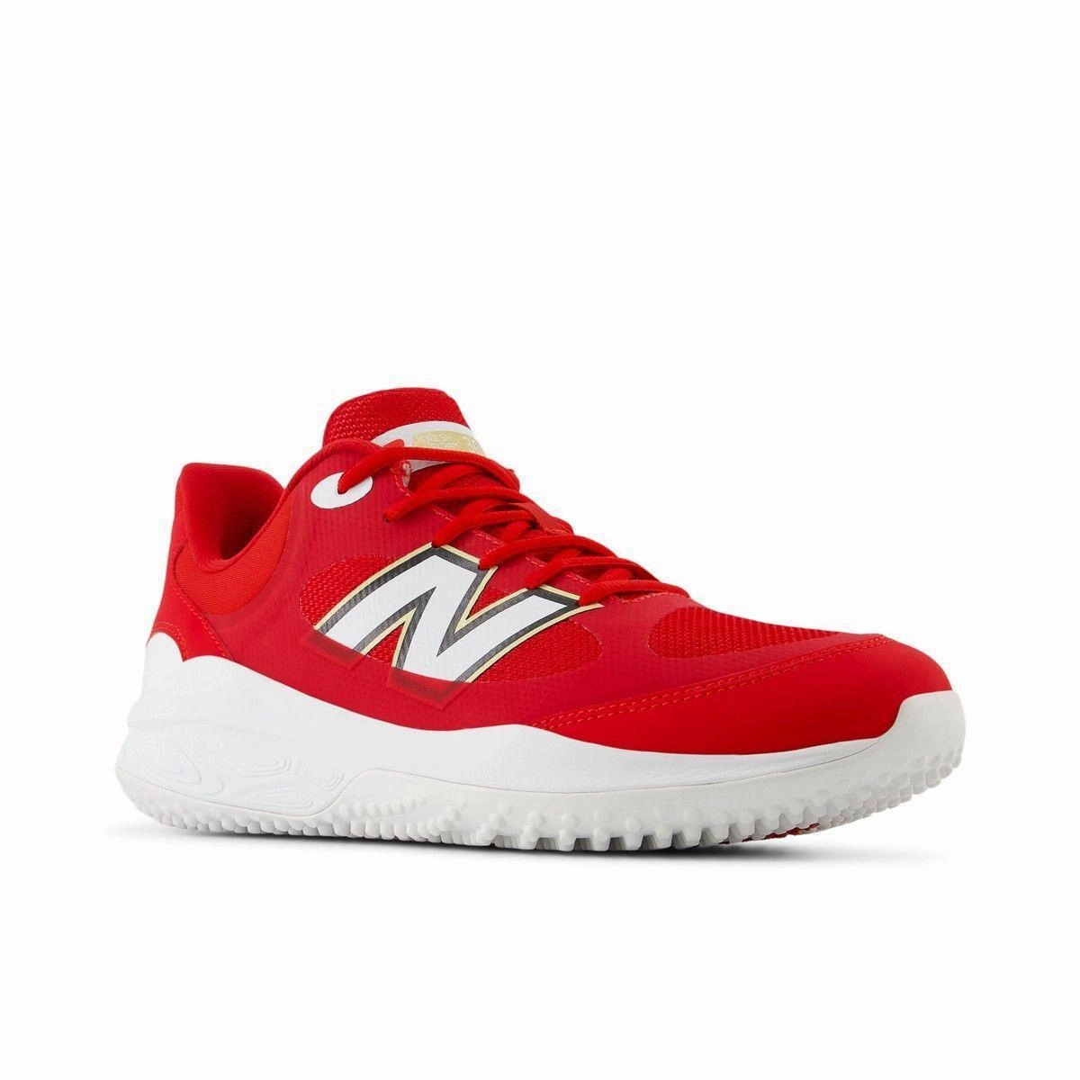 New Balance Mushroom Arid Stone New Balance Men's Fresh Foam 3000 v7 Turf Baseball Shoes - Red - T3000TR7