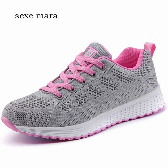 NEW Sneakers women Running shoes women sport shoes women gym trail free run sneakers for girls Breathable Mesh Trainers Jogging Tennis Shoes Retro