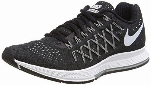 Nike Air Zoom Pegasus 32 Black/White/Pure Platinum Running Shoe 9 Us Defy Mid Top Training Shoes