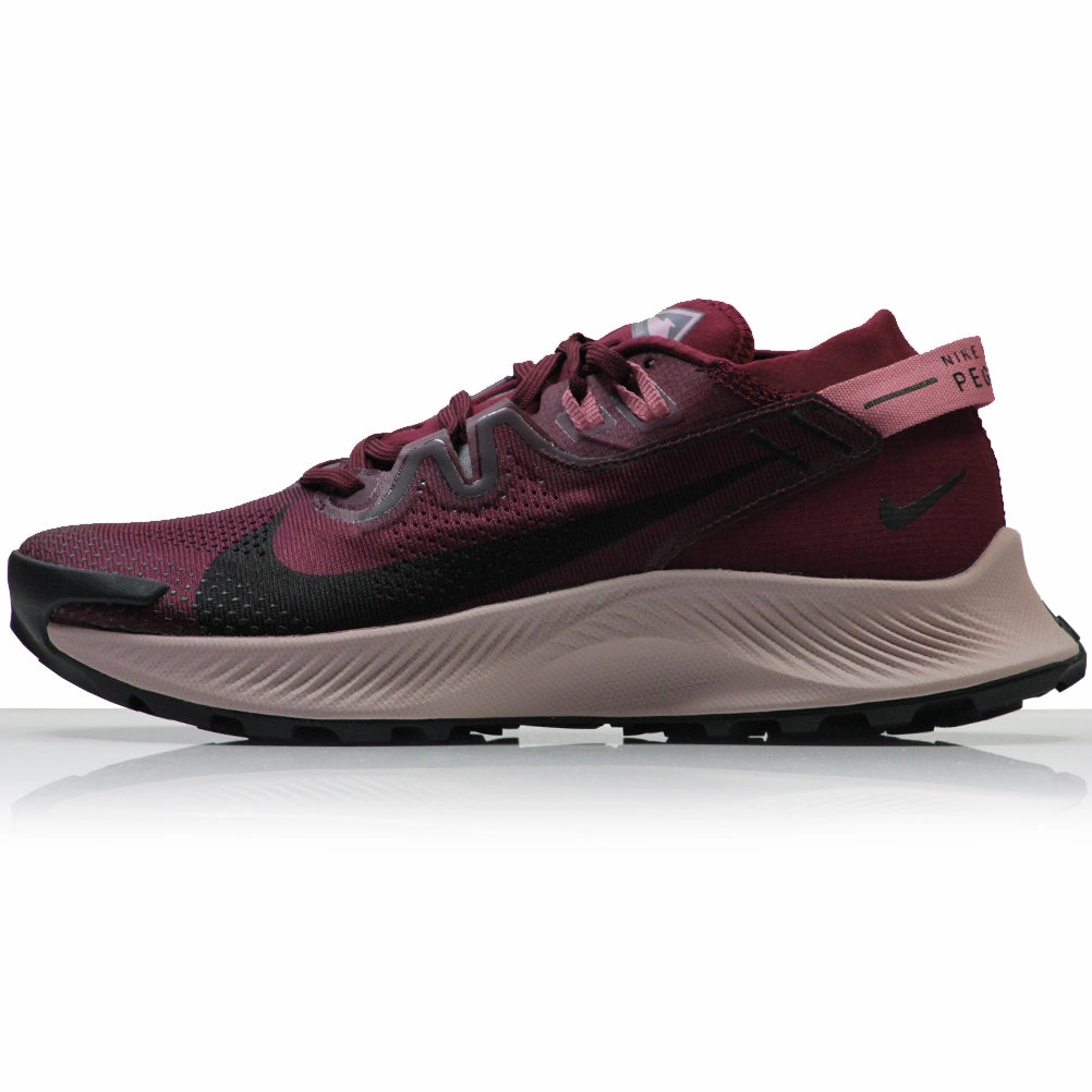 Running Shoes For Road Runners Nike Air Zoom Pegasus Women's Trail 2 Running Shoe - Dark Beetroot/Black-Desert Berry