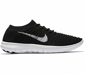 Nike Free Running Motion Flyknit Shoes Black/WhiteVoltDark Grey 7.5 BM Us Under Armour Bsr Training Shoes
