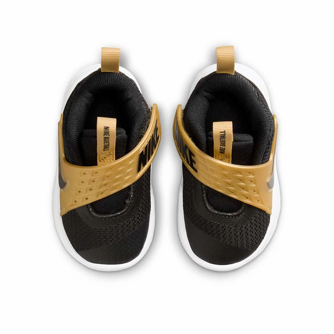 Nike - Kids' (Infant) Team Hustle D 12 Shoes (HF6281 003) White Nike Canvas Shoes