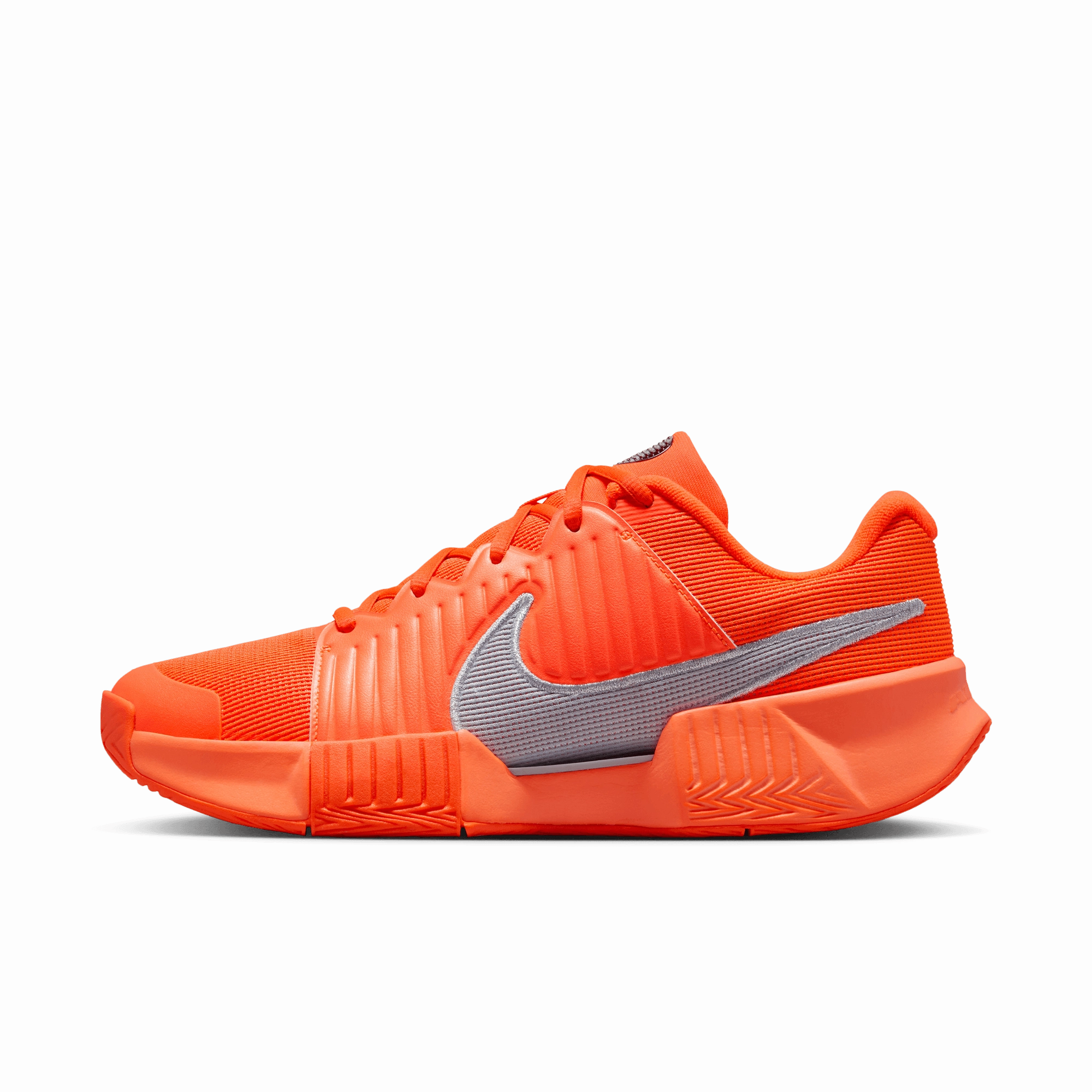 NIKE GP CHALLENGE PRO PREMIUM MEN'S HARD COURT TENNIS SHOES Plain White Tennis Shoes