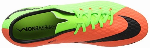 Cleats Soccer F50 Nike Herren Hypervenom Phelon 3 Fg Fuballschuhe, Grn (Elctrc Green/Black-Hyper Orange-Volt), 42.5 EU