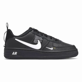 Nike Shoes Nyc Nike Kid's Air Force 1 LV8 Utility Shoes - Black / White