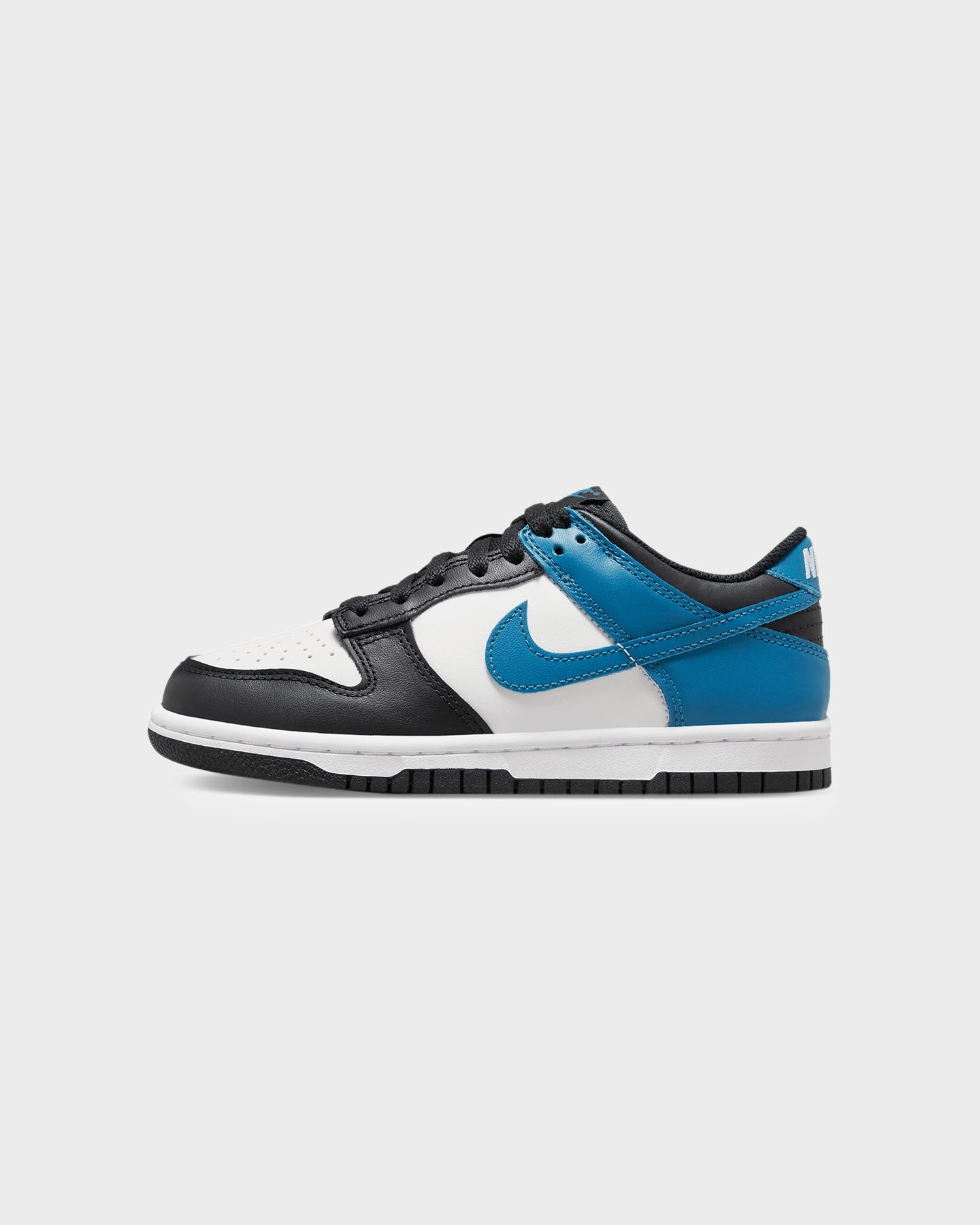 Nike Kids' Dunk Low (GS) "Black White Blue" Summit White/Indigo Nike Zoom Vomero Running Shoes