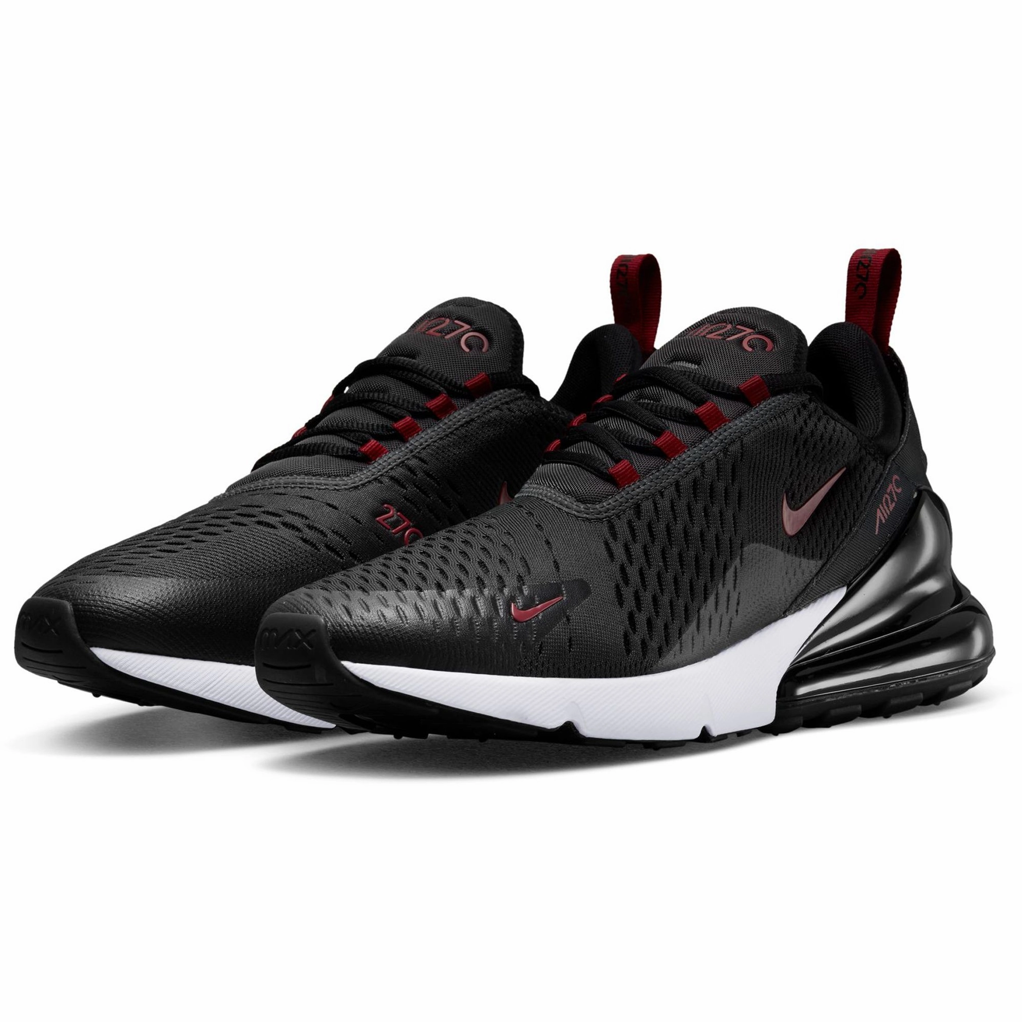 Nike Shoes Seahawks Nike Men's Air Max 270 Shoes - Anthracite / Team Red / Black / White