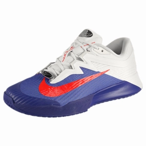 Nike Men's Air Zoom Vapor Pro 3 - Premium RG - Deep Night/Light Crimson Wilson Rush Pro Tennis Shoes