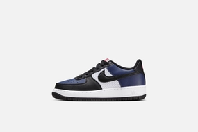 Nike "Air Force 1" GS - Midnight Navy / Black-White Royal Bb4500 Hi Basketball Shoes