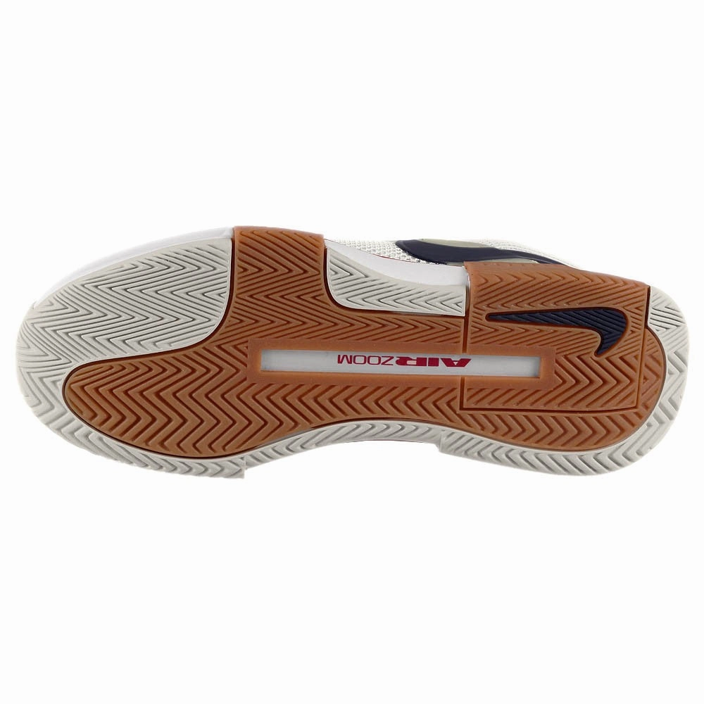 Rush Pro 4.0 Tennis Shoe Nike Women's Air Zoom GP Challenge 1 - Summit White/Binary Blue