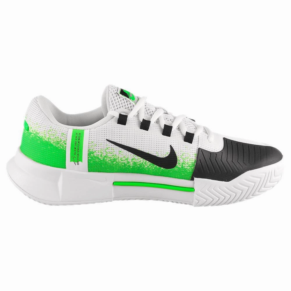 Tennis Shoes In Style Nike Women's Air Zoom GP Challenge 1 - White/Poison Green