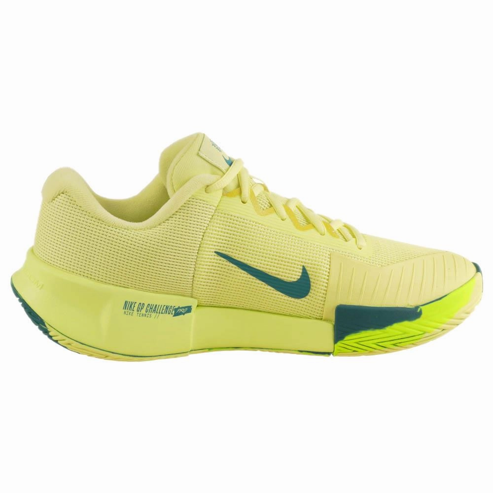 Nike Women's Air Zoom GP Challenge Pro - Premium - Luminous Green/High Voltage Good Tennis Shoes For Standing On Concrete All Day