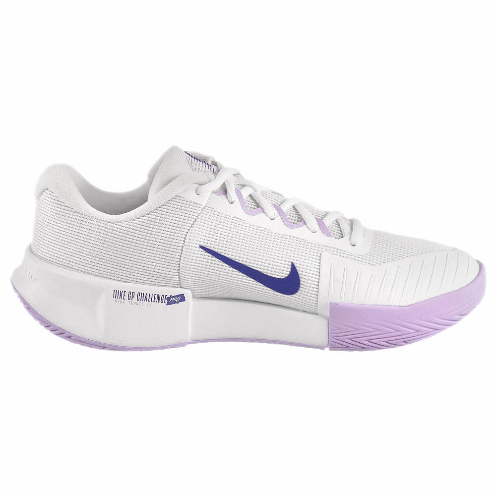 Nike Women's Air Zoom GP Challenge Pro - White/Amethyst Tint Tennis Shoes 1960s