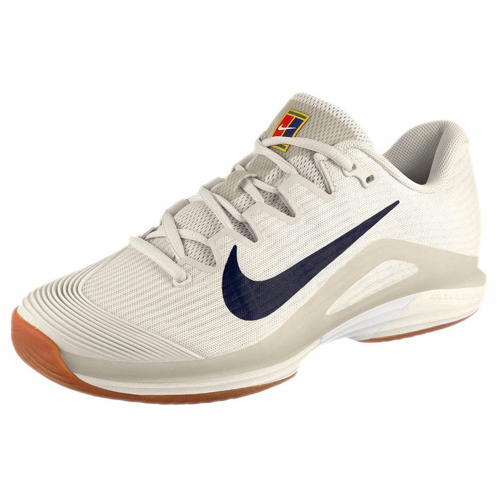 On Cloud Tennis Shoe Nike Women's Air Zoom Vapor 12 - Summit White/Binary Blue