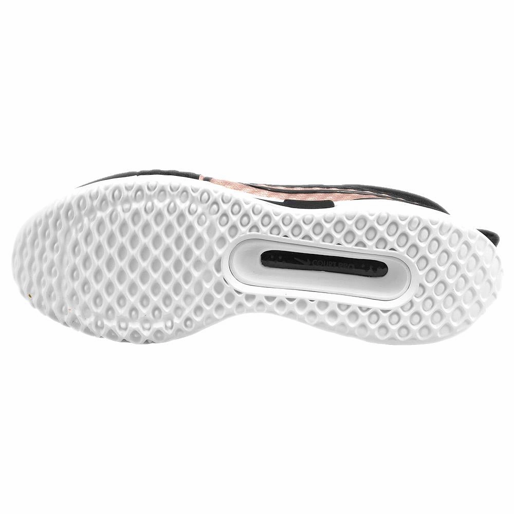 Fur Tennis Shoes Nike Women's Court Zoom Pro - Black/Metallic Red Bronze