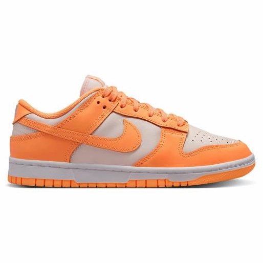 Nike Women's Dunk Low Shoes - Peach Cream / White / Orange Nike Sizing Guide