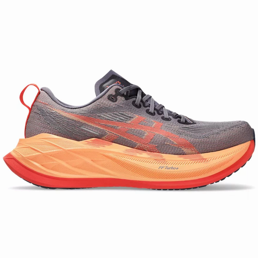 Top Asics Walking Shoes Men's Asics Superblast 2, Greyish Purple/Coral Reef, 11.5 D Medium